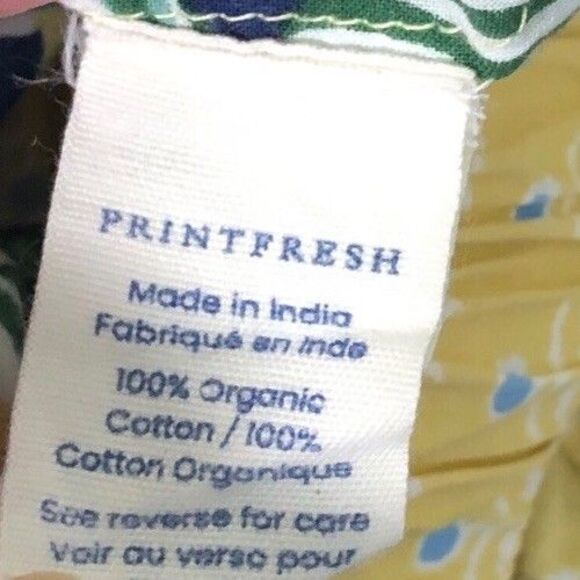 Printfresh Tiger Queen Pajama Pants XS Yelllow Green Pockets - Picture 10 of 12